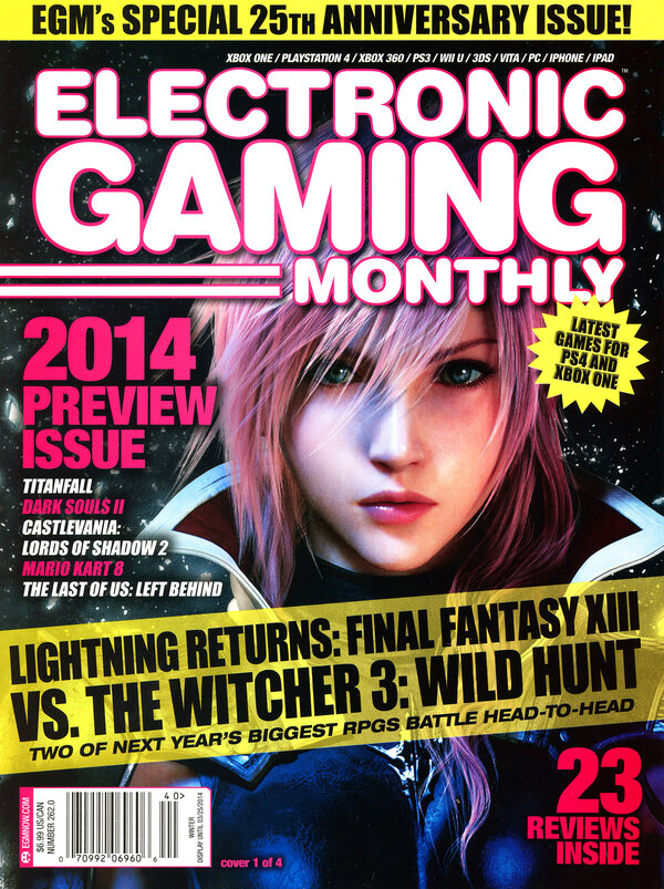 Electronic Gaming Monthly Issue 262 (Winter 2014) cover